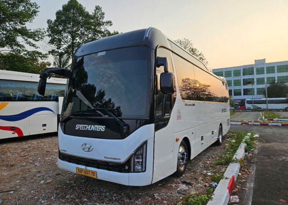 Cho Thuê Xe 29 chỗ Thùy Dương HCM