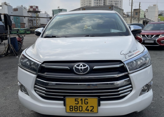Cho Thuê Xe innova 2019 màu trắng | TP.HCM