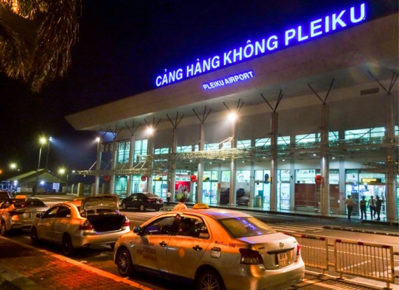 Dịch vụ đưa đón khách tại Sân bay Pleiku (PXU) - Gia Lai