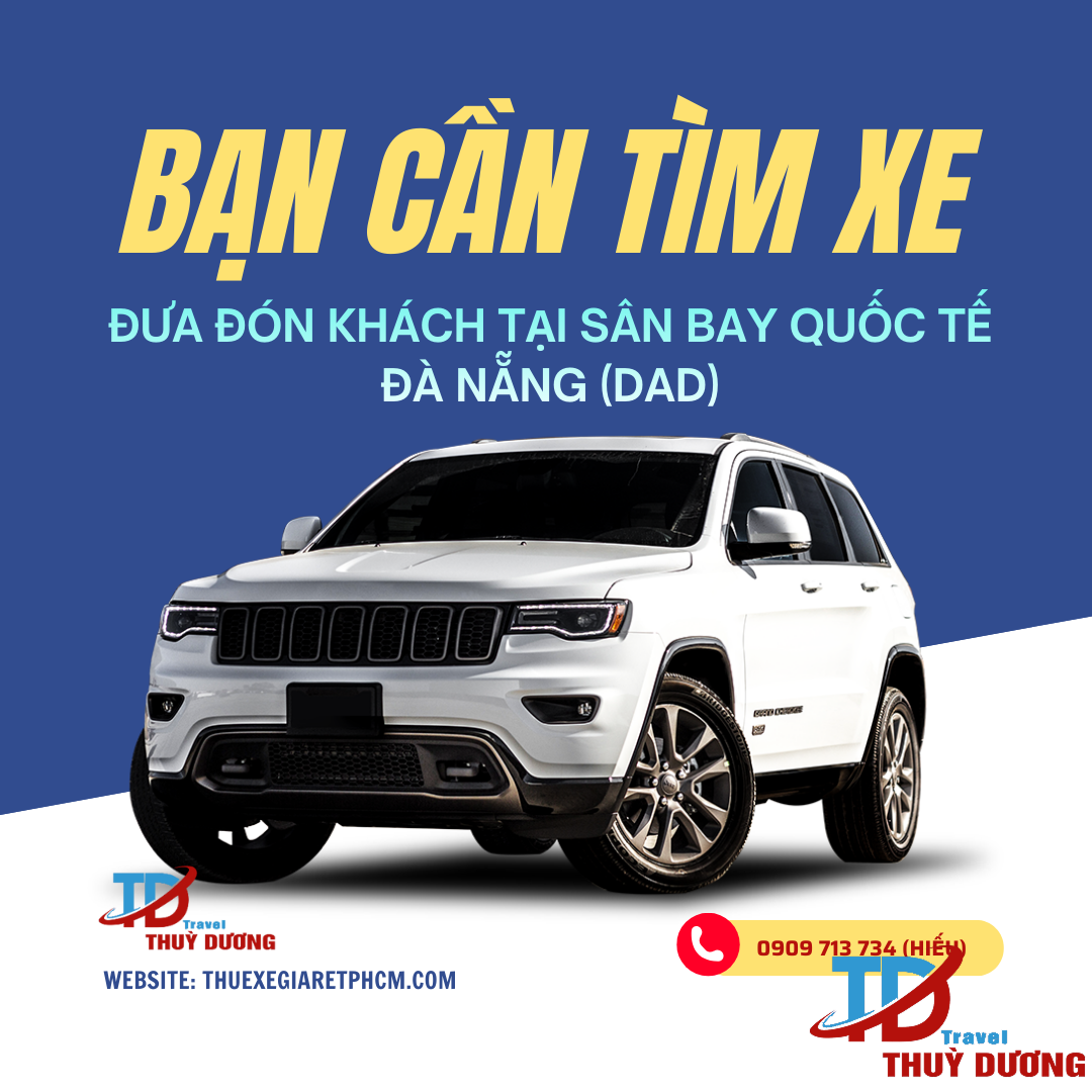 Sân bay Quốc tế Đà Nẵng (DAD) – một trong ba sân bay quốc tế lớn nhất Việt Nam – là trung tâm giao thông quan trọng kết nối du khách đến các điểm du lịch nổi tiếng như Phố cổ Hội An, Bà Nà Hills, Ngũ Hành Sơn, Cố đô Huế, bán đảo Sơn Trà… Chính vì vậy, nhu cầu cho thuê xe giá rẻ – dịch vụ đưa đón sân bay giá rẻ – cho thuê xe du lịch – thuê xe 4c 7c 16c luôn tăng cao quanh năm.